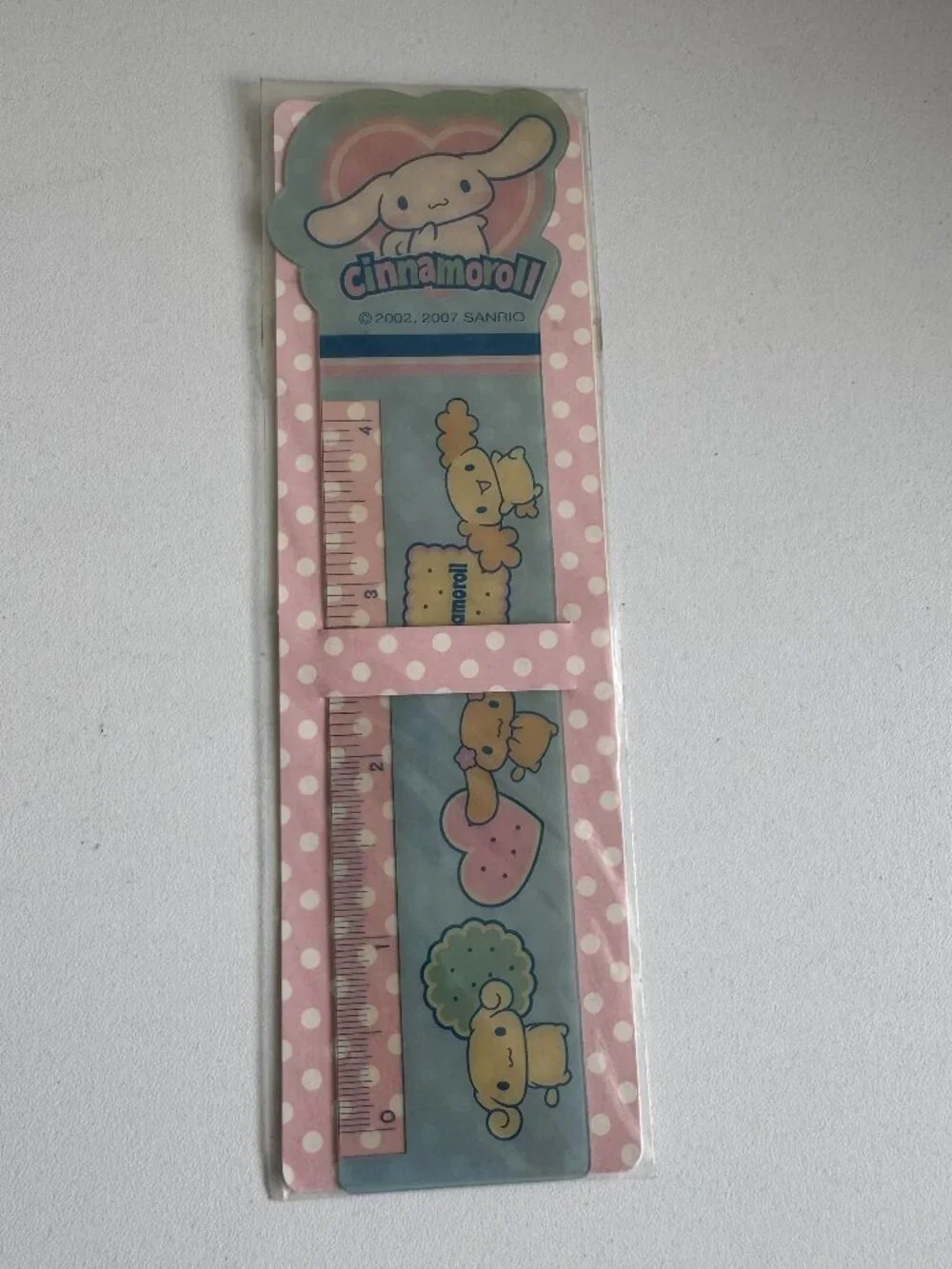 Vintage Sanrio Cinnamoroll Mini Ruler Bookmark NIP